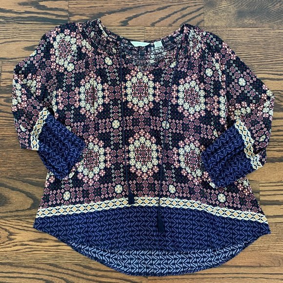 Anthropologie 11.1 Thylo Kay Peasant Blouse - Picture 2 of 5